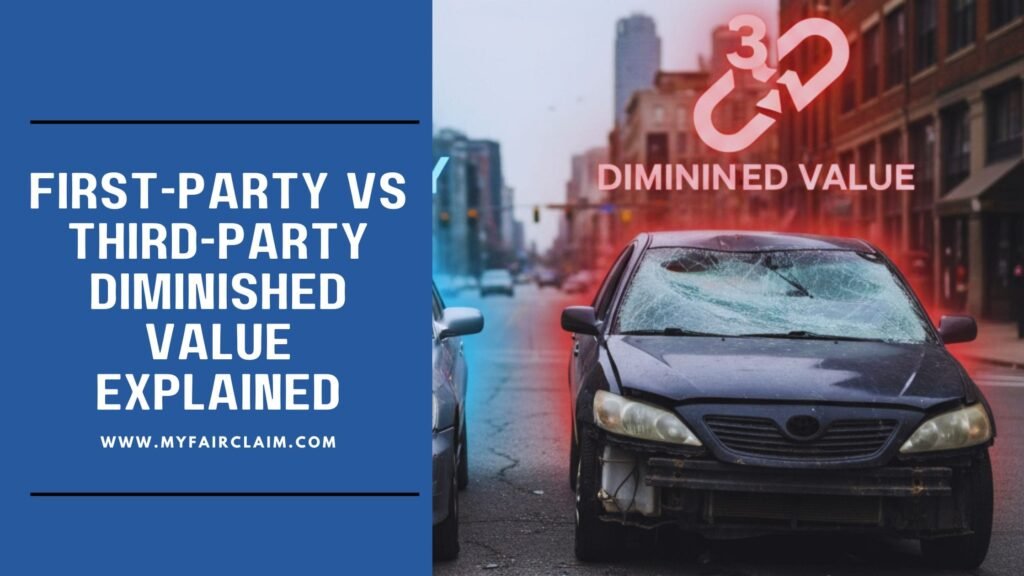First-Party vs. Third-Party Diminished Value Explained