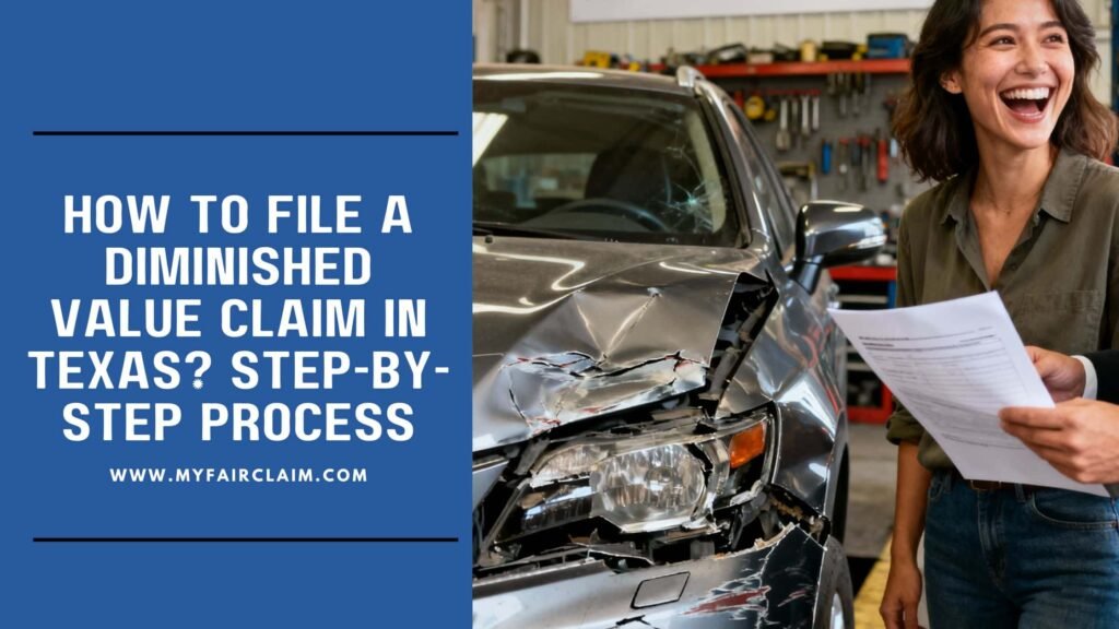 How Do I File a Diminished Value Claim in Texas?